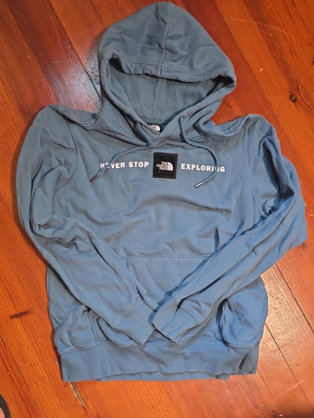 The North Face Men’s Blue 'Never Stop Exploring' Hoodie